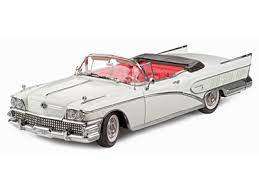 1958 Buick Limited Open Convertible Pearl White