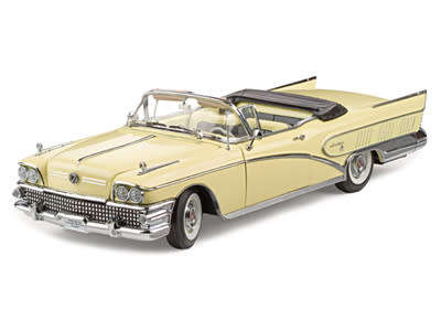 1958 Buick Limited Open Convertible ( Yellow )