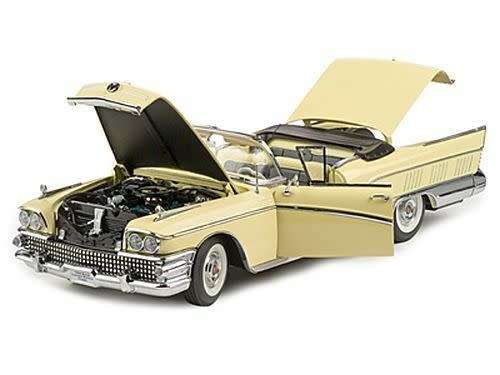 1958 Buick Limited Open Convertible ( Yellow )