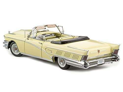 1958 Buick Limited Open Convertible ( Yellow )