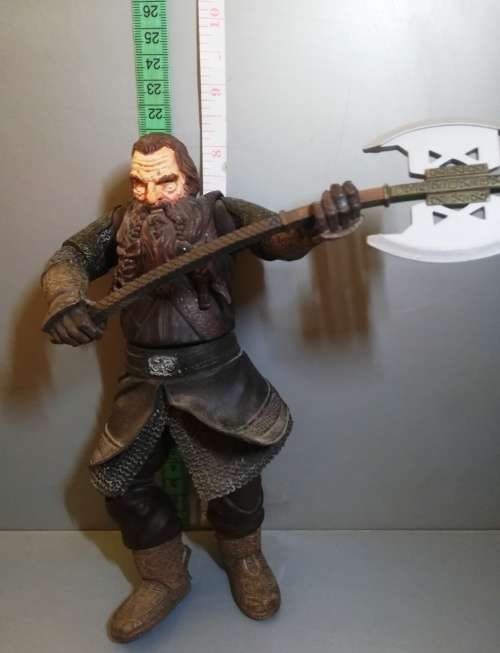 GIMLI (8,5 inch) 21cm Figurine includes Axe