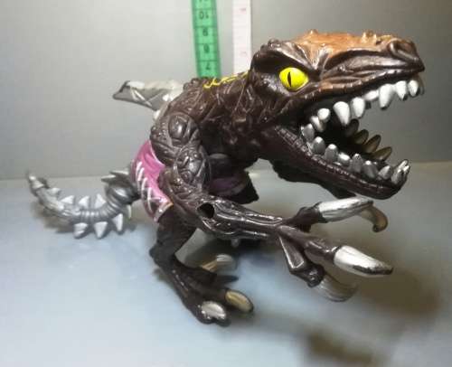 Vintage Hex Raptor Extreme Dinosaurs Figurine