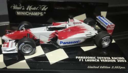 Toyota Racing F1 Launch Version Panis Da Matta
