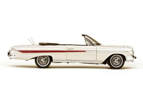 1961 Chevrolet Impala White Convertible