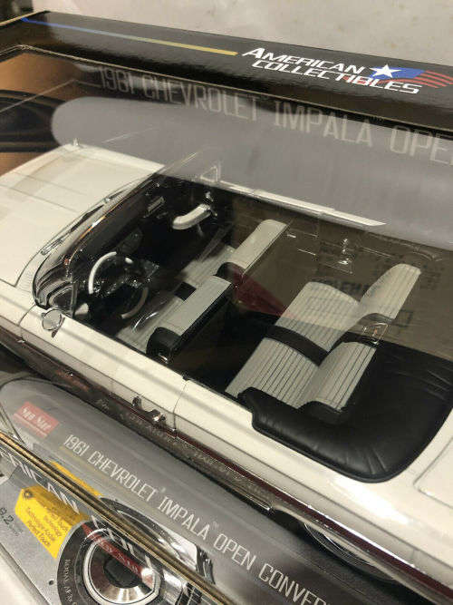 1961 Chevrolet Impala White Convertible