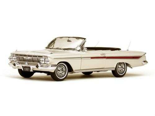 1961 Chevrolet Impala White Convertible