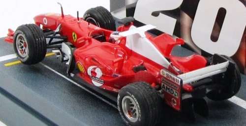 Ferrari F1 Set 2X F2004 Schumacher No 1 Barrichello No 2 - Hungaroring 15-08-2004