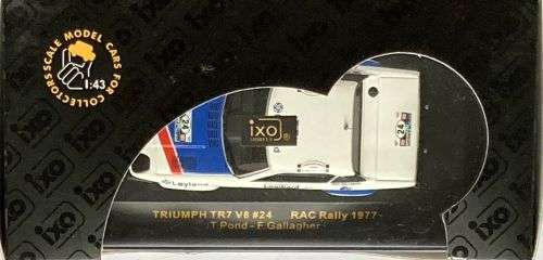 Triumph TR7 V8 #24 RAC Rally Italy