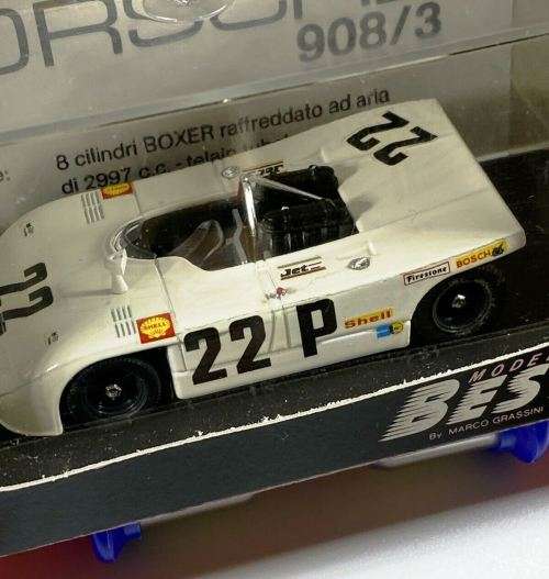 Porsche 908/3 White Nurburgring