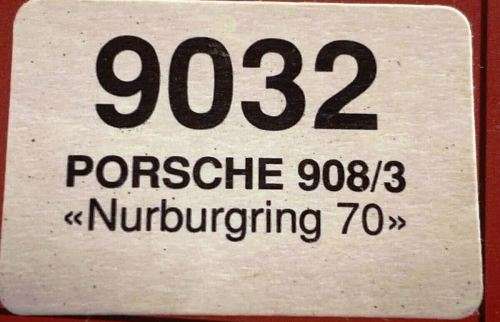 Porsche 908/3 White Nurburgring