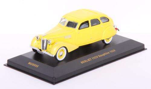 Berliet 11Cv Dauphine 1939 Yellow