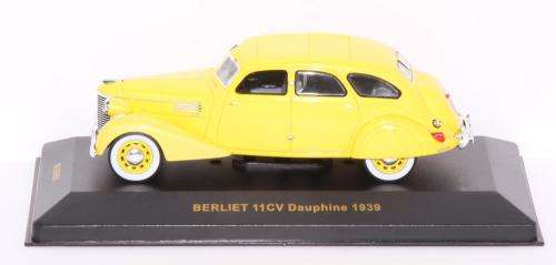 Berliet 11Cv Dauphine 1939 Yellow