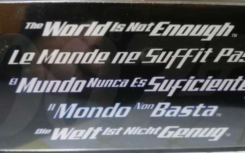 BMW Z8 The World id Not Enough 007