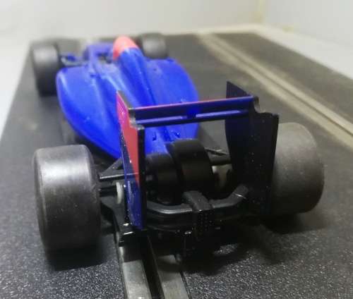 Scalextric F1 car Blue