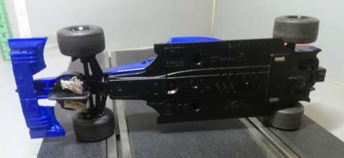 Scalextric F1 car Blue