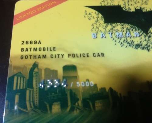 Batman Begins Limited Edition boxed set