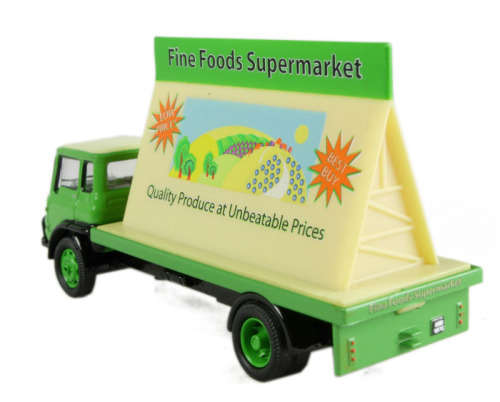 Bedford TK flatbed advertising lorry `Fine Foods Supermarket`