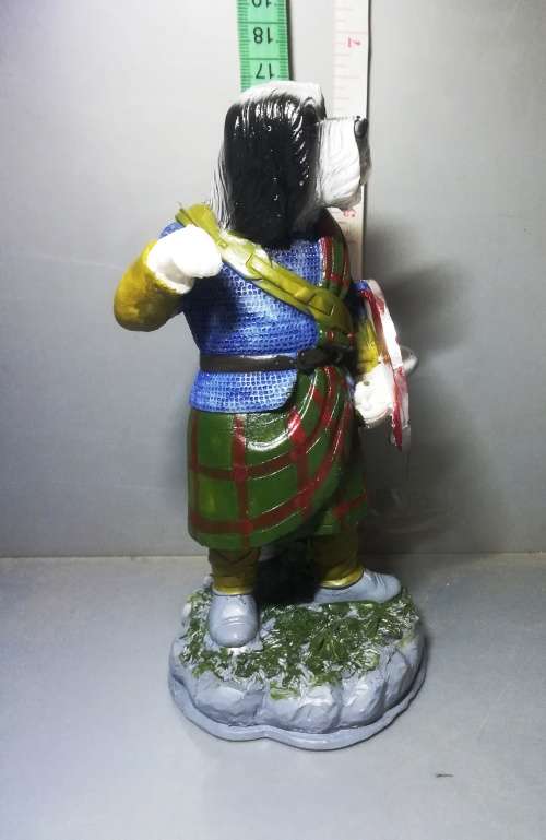 Scottish Clan Warrior Collectable Dog