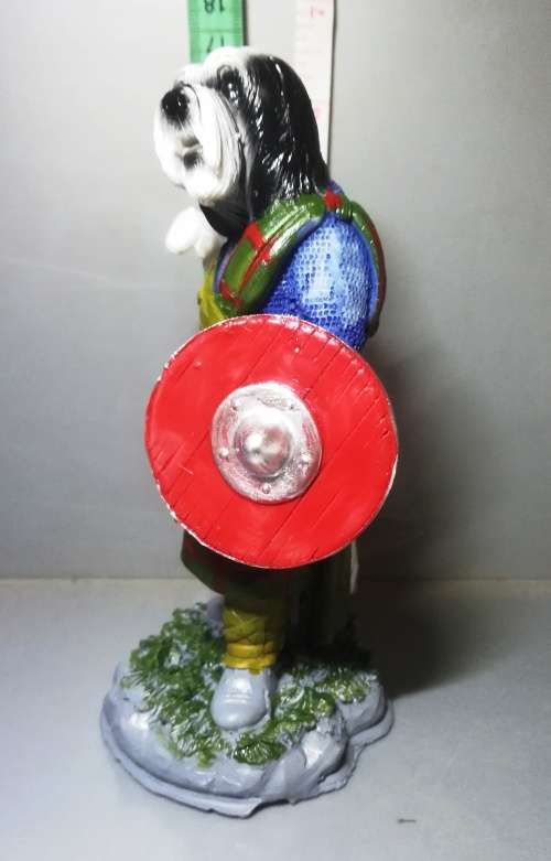 Scottish Clan Warrior Collectable Dog