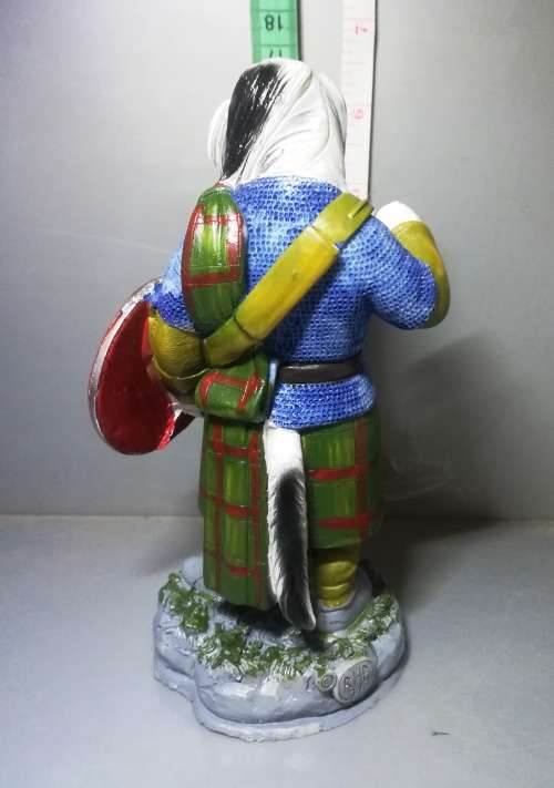 Scottish Clan Warrior Collectable Dog
