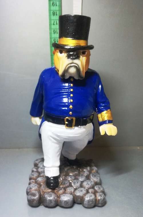 Bulldog Warder  Collectable Dog