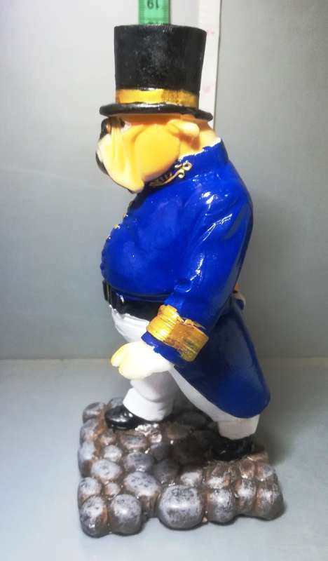 Bulldog Warder  Collectable Dog