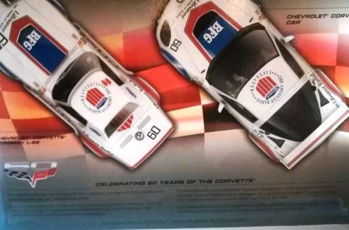 Corvette 60th anniversary 2-car set