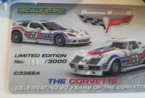 Corvette 60th anniversary 2-car set