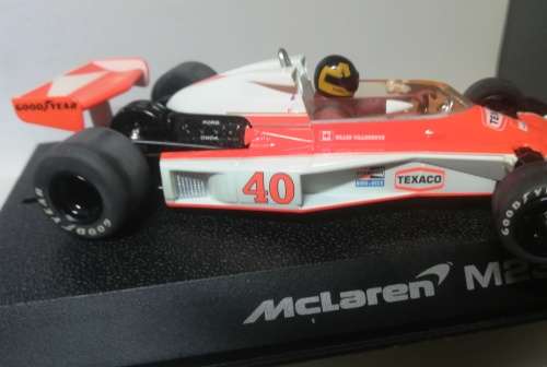 McLaren M23 No40 Villeneuve.