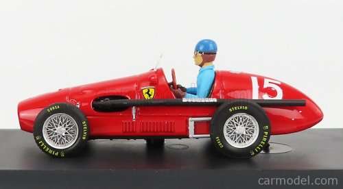 Ferrari 500f2 with pilot-Ascari World Champion 1953