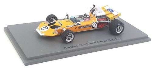 South African GP 1972 - John Love, Surtees TS9 no27