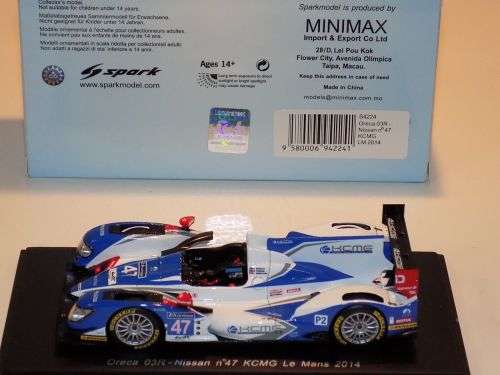 Oreca 03R Nissan car No47 2014 24 Hours of LeMans