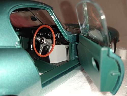 Jaguar E-TYPE Lightweight  Atkins 86PJ #44 Green 1963