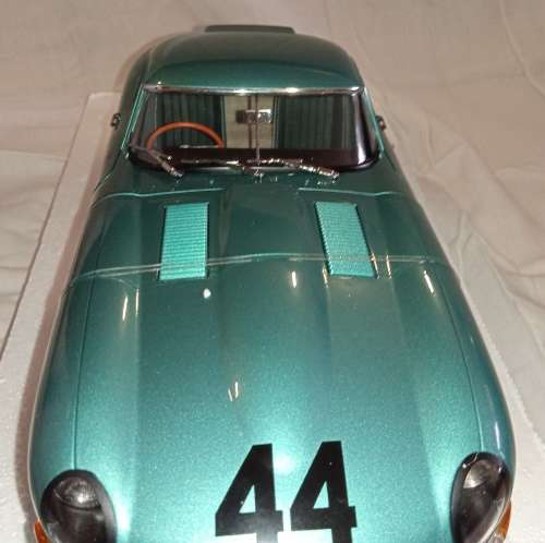 Jaguar E-TYPE Lightweight  Atkins 86PJ #44 Green 1963