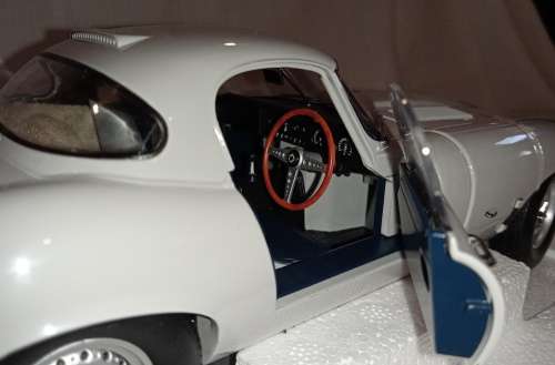 Jaguar E-Type Lightweight Coombs  4WP #47 Grey