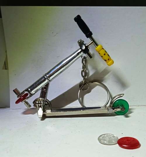 Mini Scooter Build it yourself Also a Key Chain.