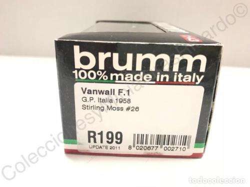 Vanwall F1 G.P Italy 1958 Stirling Moss no26