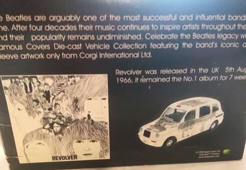 Beatles Revolver Album Cover Taxi Model