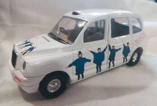 Beatles Help ,Album Cover Taxi Model