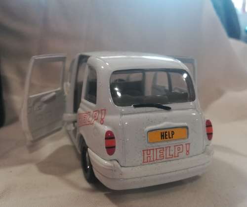 Beatles Help ,Album Cover Taxi Model