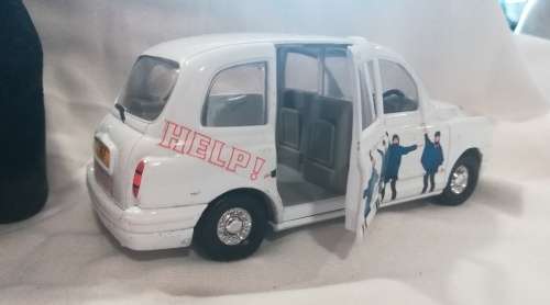 Beatles Help ,Album Cover Taxi Model