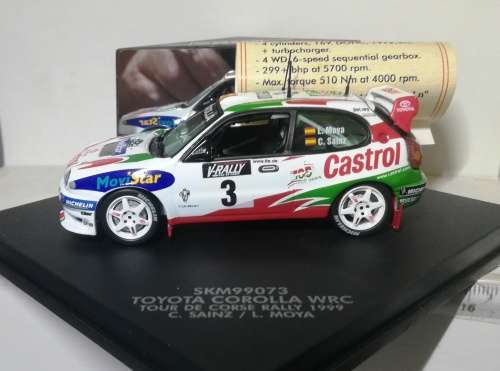 Toyota Corolla  WRC Saintz / Moya Tour de Corse 1999