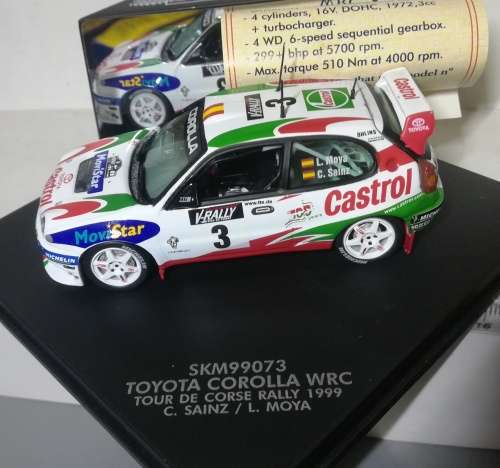 Toyota Corolla  WRC Saintz / Moya Tour de Corse 1999