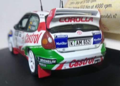 Toyota Corolla  WRC Saintz / Moya Tour de Corse 1999