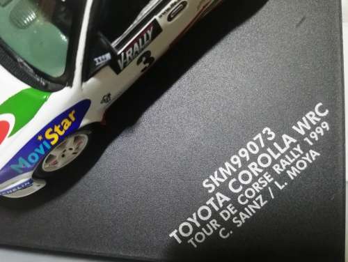 Toyota Corolla  WRC Saintz / Moya Tour de Corse 1999