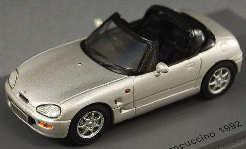 Suzuki Cappuccino 1992 Silver Half Open