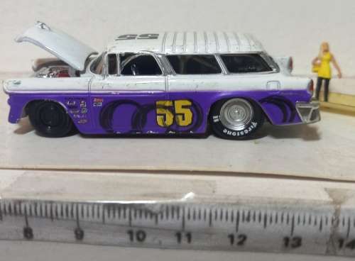 1955 Chevrolet Nomad[55 Purple]