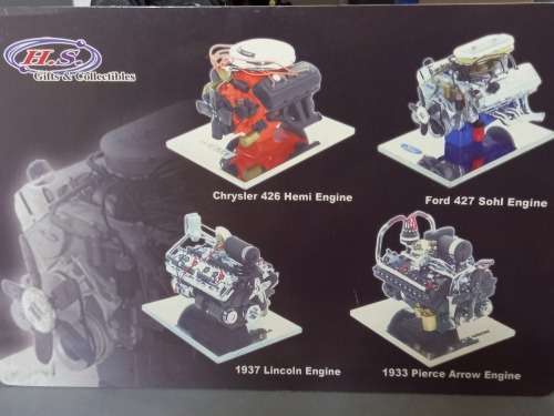 Lincoln 1937 1:12 scale Display Diecast Scale Model Engine