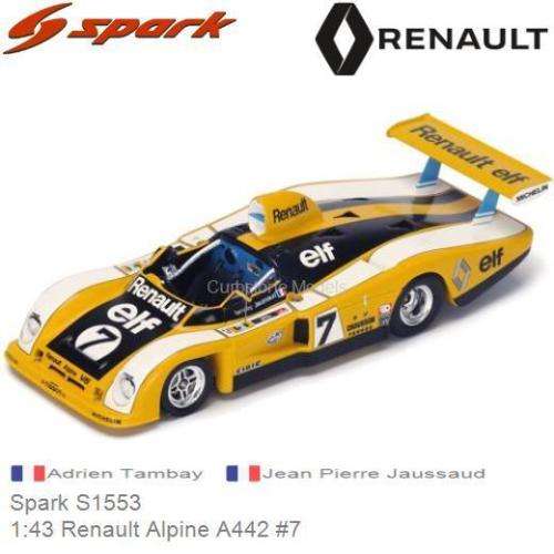 Renault-Alpine A442 N°7 Le Mans 1977