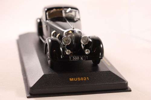 Mercedes Benz 500K Autobahn-Kurier 1935 Black